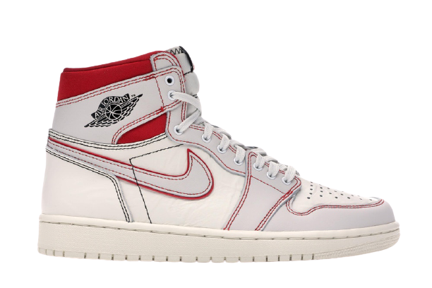 AJ1 High Phantom Gym Red