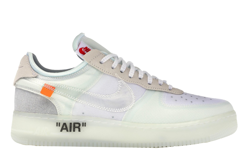 AF1 OW "THE TEN" White