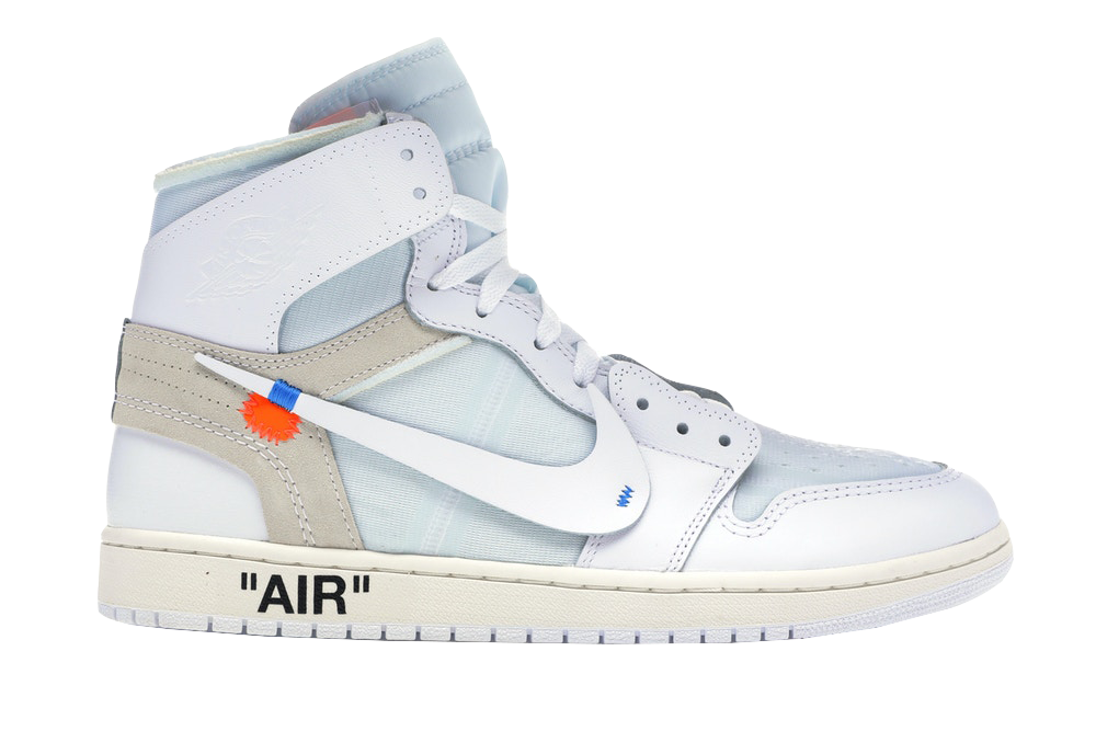 AJ1 X OW OG White