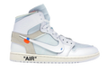 AJ1 X OW OG White