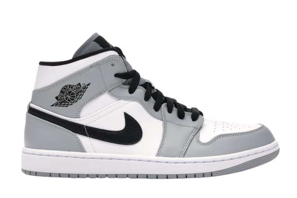 AJ1 Mid Light Smoke Grey