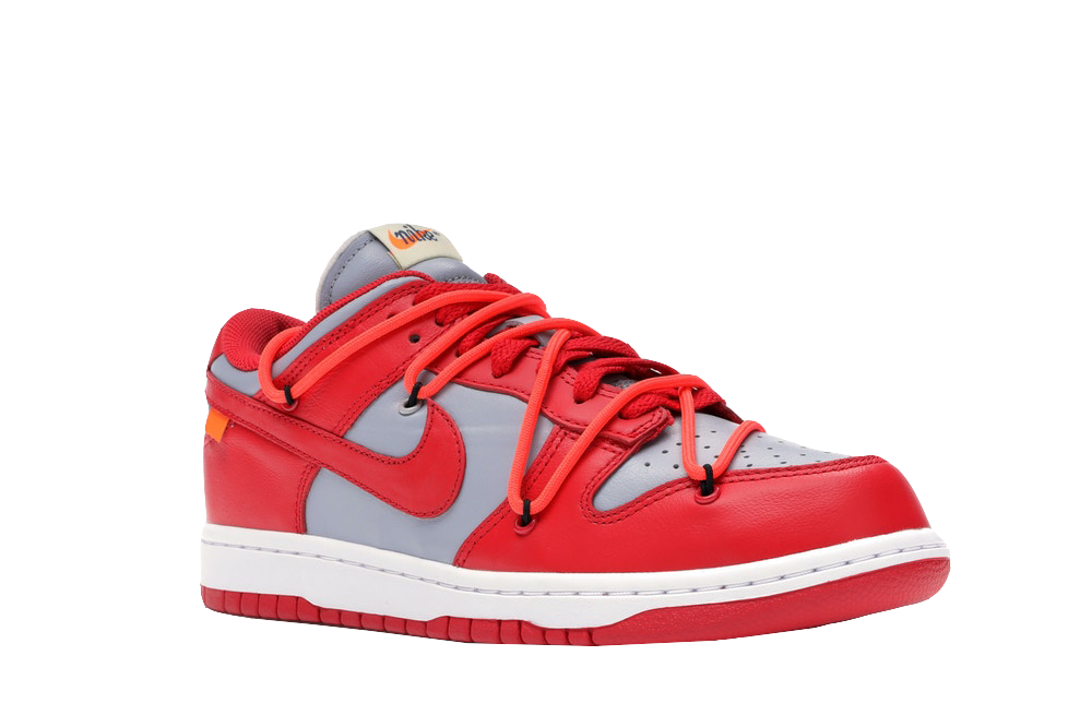 Dunk Low X OW University Red
