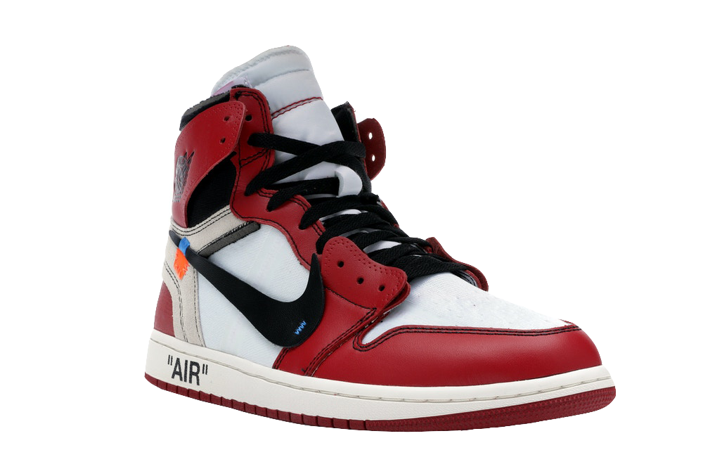 AJ1 X OW Chicago Red