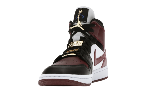 AJ1 Mid Black Dark Beetroot