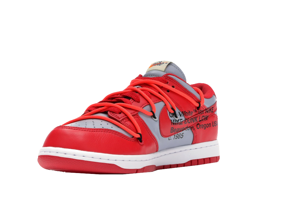 Dunk Low X OW University Red