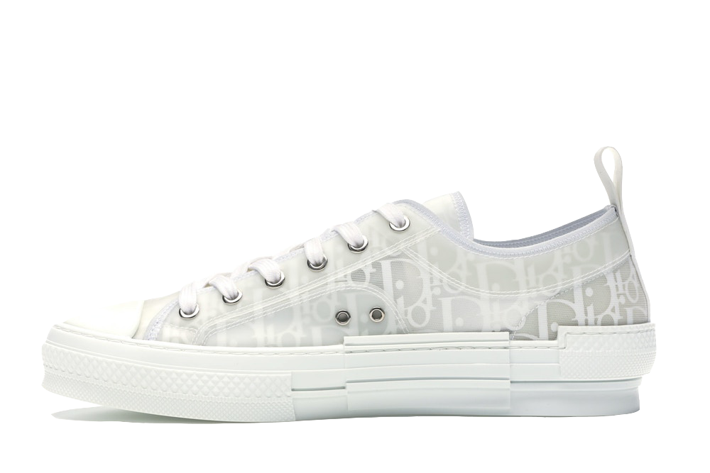 B23 Low Logo Oblique White Monogram