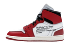 AJ1 X OW Chicago Red