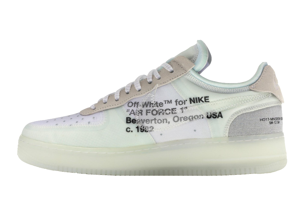 AF1 OW "THE TEN" White