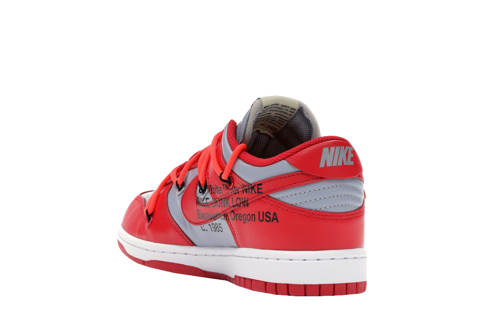 Dunk Low X OW University Red