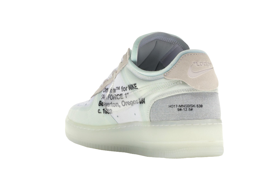 AF1 OW "THE TEN" White