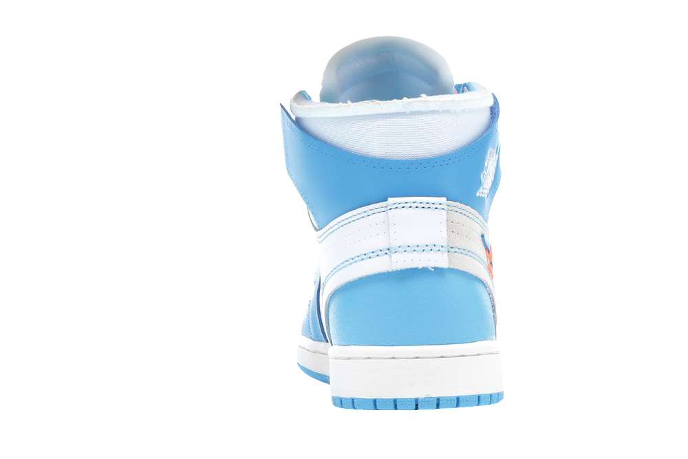 AJ1 X OW University Blue