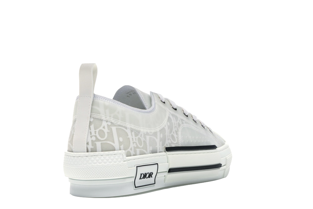 B23 Low Logo Oblique White Monogram