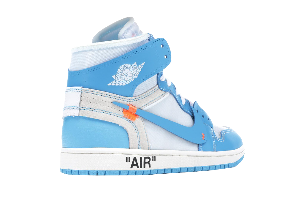 AJ1 X OW University Blue