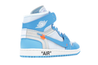 AJ1 X OW University Blue