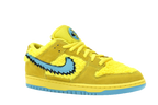 Grateful Dead SB Dunk Low Bear Opti Yellow